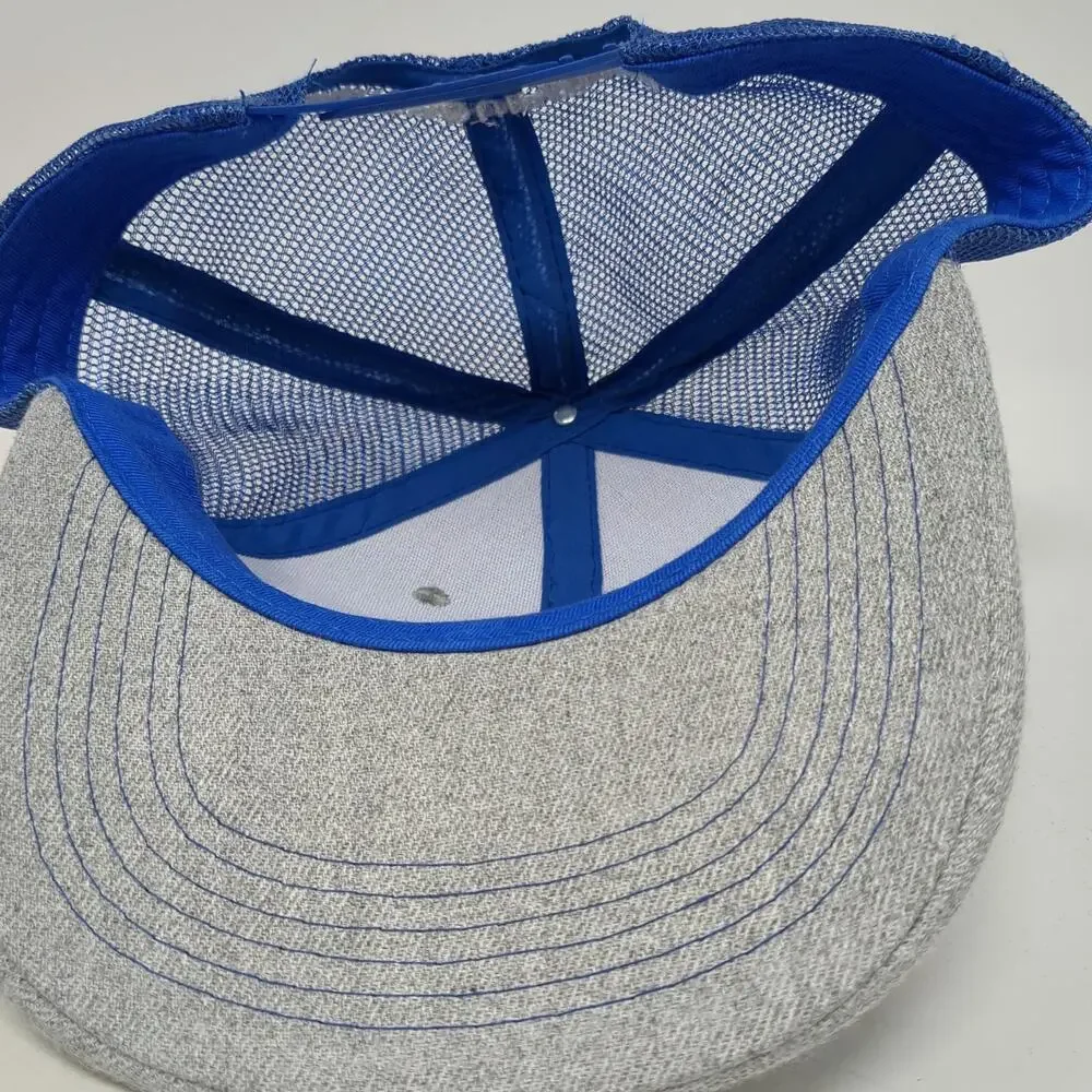 Knight Equipment Co Trucker Hat Gray Blue Red One Size RMLA Ski Lift 2024 Mtn